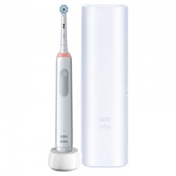 Periuta de dinti electrica Oral-B Pro 3 3500 Alba + Travel case