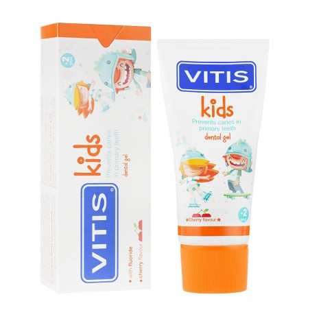 Pasta de dinti Vitis Junior Cherry 2+