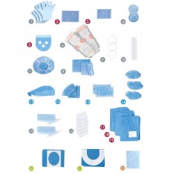 Hygitech Implant Kit Steril 45 Componente