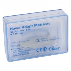 Matrici metalice Hawe Adapt 0.045mm 30 bucati Kerr