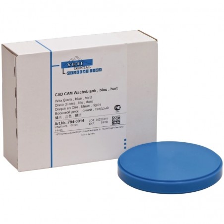 Disc ceara CAD/CAM albastru 98.5 x 14mm Yeti