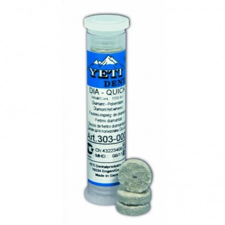 Dia Quick Diamond Felt Wheels 10bucati/set Yeti