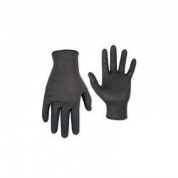 Manusi examinare nitril Black marimea L