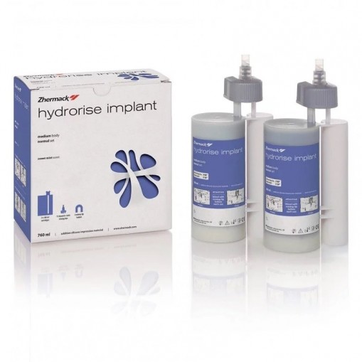 Hydrorise Implant Medium Body 2 x 380ml Zhermack