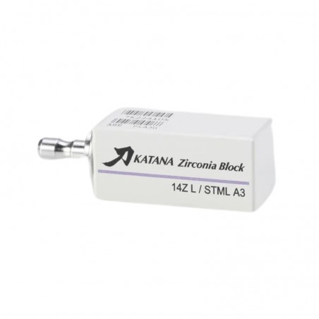 KATANA Zirconia Block STML 14Z L A3 3 blocuri Kuraray Noritake