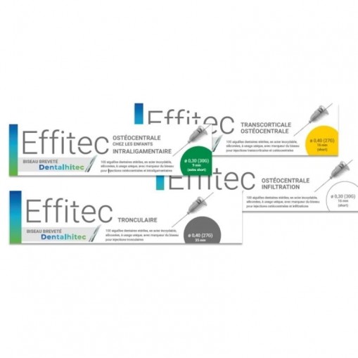 Ace DHT Effitec 0.40 X 16mm Galbene Pentru Aparatul De Anestezie Electronica, 100 bucati
