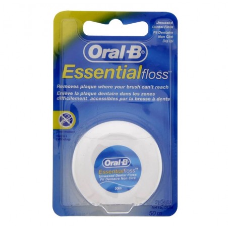 Ata dentara Oral-B Essential Floss Unwaxed 50m
