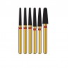 Freze diamantate fine G856 Round End Taper Coltene