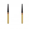Freze diamantate fine G856L Round End Taper Long Coltene