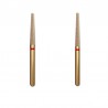 Freze diamantate fine G856L Round End Taper Long Coltene