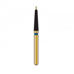 Freze diamantate standard G856P Round End Taper with Pin diametru ISO 018 Coltene