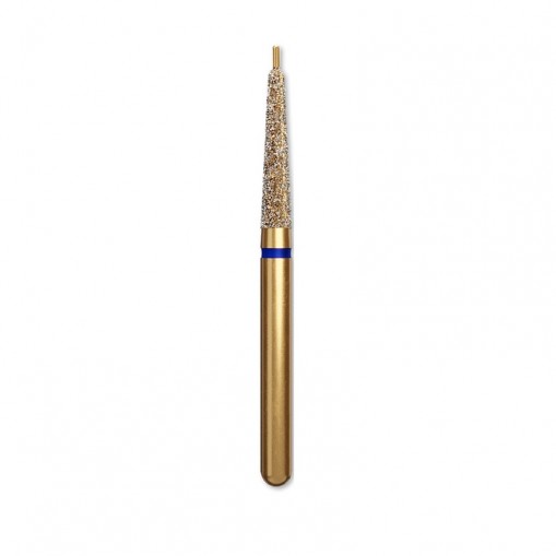 Freze diamantate standard G856P Round End Taper with Pin diametru ISO 018 Coltene
