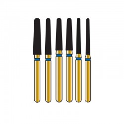 Freze diamantate standard G850 Round End Taper Coltene