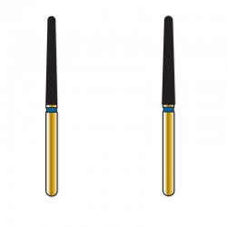 Freze diamantate standard G850L Round End Taper Long Coltene