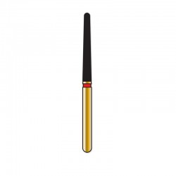 Freze diamantate fine G850L Round End Taper Long Coltene