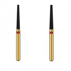 Freze diamantate fine G848 Flat End Taper Coltene