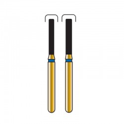 Freze diamantate standard G837R Rounded Edge Cylinder Coltene