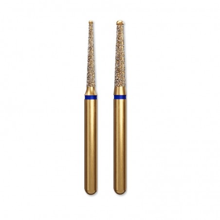 Freze diamantate standard G851 Round End Taper with Safe End Coltene