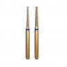 Freze diamantate standard G851 Round End Taper with Safe End Coltene