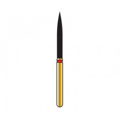 Freze diamantate fine G864 Flame diametru ISO 014 Coltene