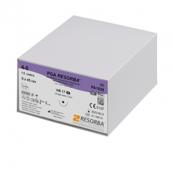 Fir sutura PGA Resorba 5/0...