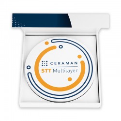 Disc zirconiu multi STTML 98 x 20mm Ceraman