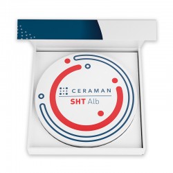 Disc zirconiu alb SHT 98 x 25mm Ceraman