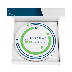Disc zirconiu multi 3DS8 98 x 22mm Ceraman