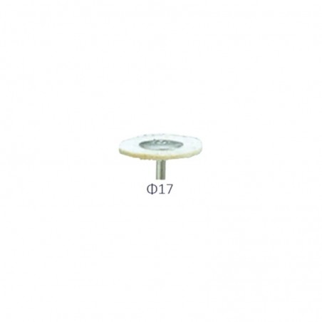 Perie lustru alba montata Soft 17mm Song Young