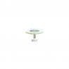 Perie lustru alba montata Soft 17mm Song Young
