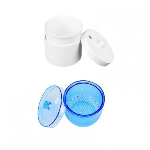 Cutie plastic dezinfectare freze alba Tribest
