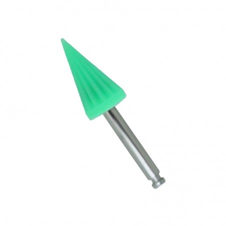 Guma profilaxie Con Soft Green Indusbello, 20 bucati