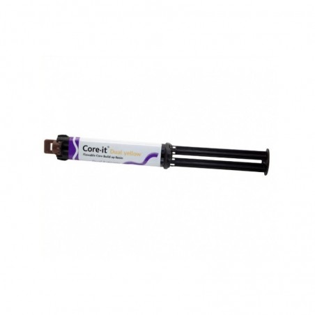 Material compozit galben Core It Dual seringa 10g Spident
