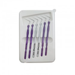 Micro K Shaper cu maner asortate 10-15 alb-mov 6 bucati Dr. Mayer
