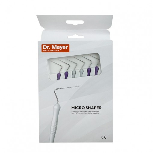 Micro K Shaper cu maner asortate 10-15 alb-mov 6 bucati Dr. Mayer