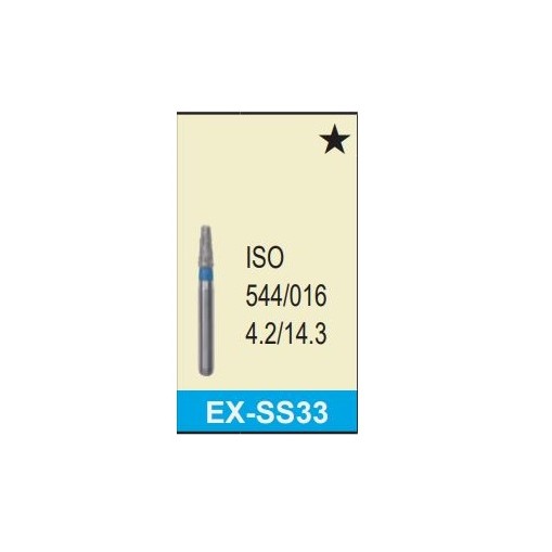 Freza diamantata standard EX-SS33 albastru ISO 544/016 Mani