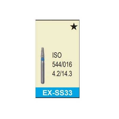 Freza diamantata standard EX-SS33 albastru ISO 544/016 Mani
