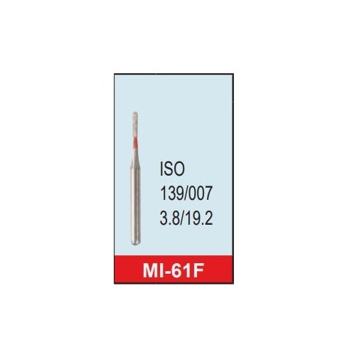 Freza diamantata fina MI-61F rosu ISO 139/007 Mani