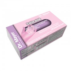 Manusi examinare nitril Satin Pink marimea S Dr. Mayer