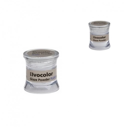 Pachet promo IPS Ivocolor Glaze Powder 1.8g + IPS Ivocolor Glaze Powder FLUO 1.8g Ivoclar