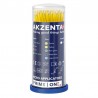 Micro aplicatoare fine galbene 100 bucati Akzenta