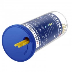 Micro aplicatoare fine galbene 100 bucati Akzenta