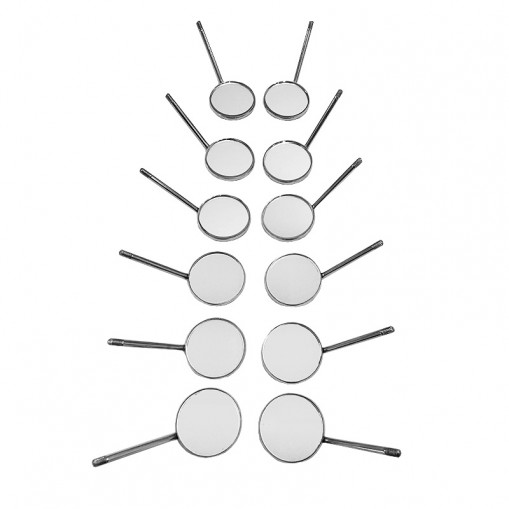 Set 12 oglinzi plane N°4 Medenta