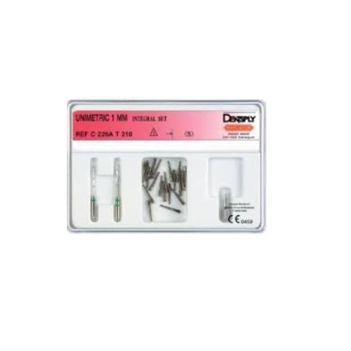 Set pivoti endodontici Unimetric Titan 1.0mm 210L Dentsply