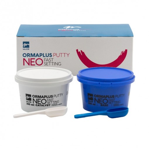 Ormaplus Neo Putty Fast Setting 300ml + 300ml Major Dental