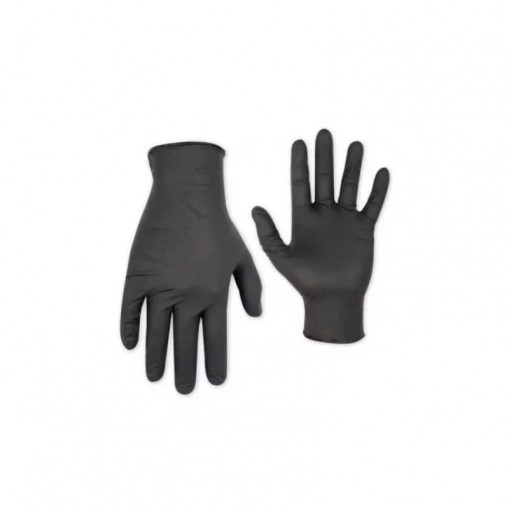 Manusi examinare nitril Black marimea M