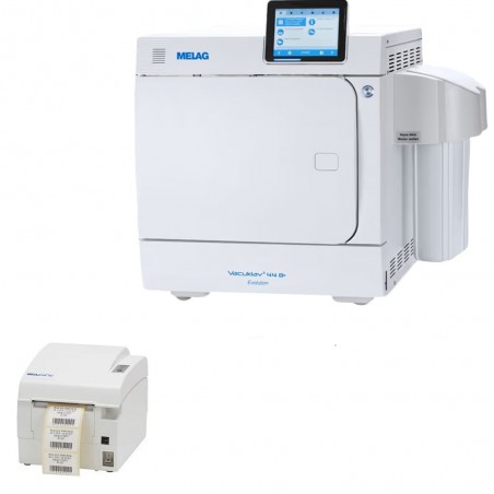 Pachet Autoclav MELAG Vacuklav 44 B+ Evo - MELAdem 40 + MELAprint 60