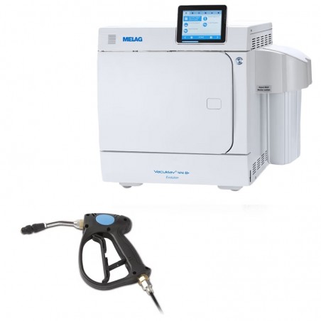 Pachet autoclav MELAG Vacuklav 43 B+ Evo - MELAdem 40 + MELAjet