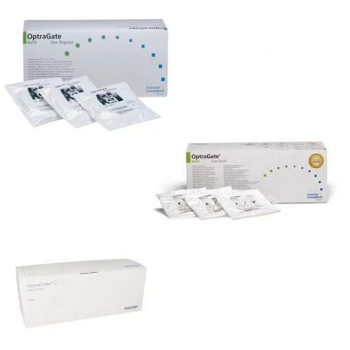 2x Optragate 3D Regular Refill 80 bucati + 2x Optragate 3D Small Refill 80 bucati + OptraGate 2 Small Refill 80 bucati Ivoclar