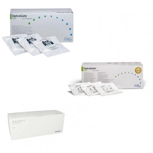 2x Optragate 3D Regular Refill 80 bucati + 2x Optragate 3D Small Refill 80 bucati + OptraGate 2 Regular Refill 80 bucati Ivoclar